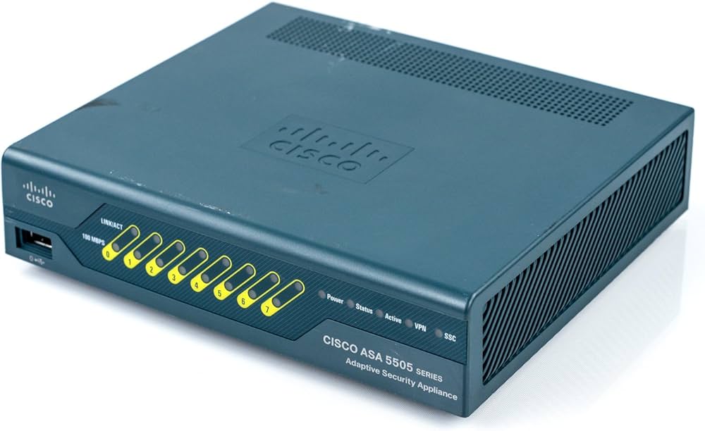 ASA5505-UL-BUN-K9 Cisco ASA 5505 Network Firewall Security